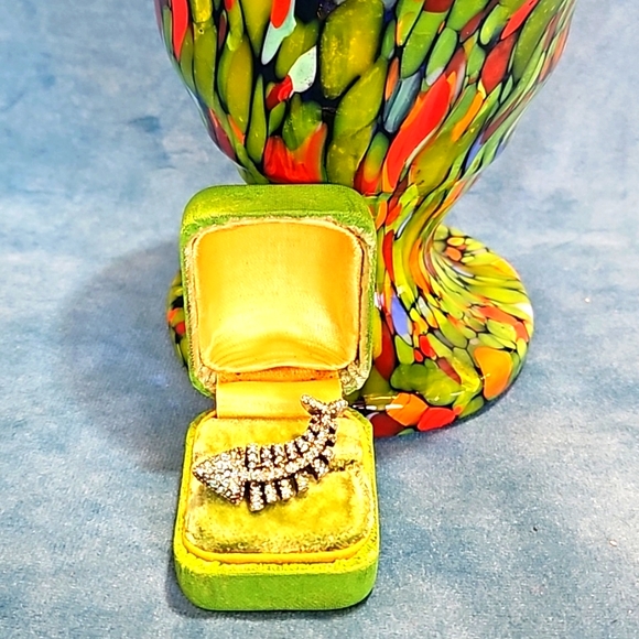 1970s vintage U.S.S.R. brooch. The blue fish - Picture 1 of 8